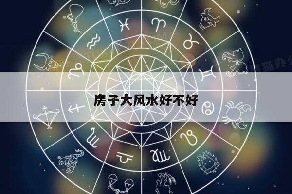 房子大风水好不好