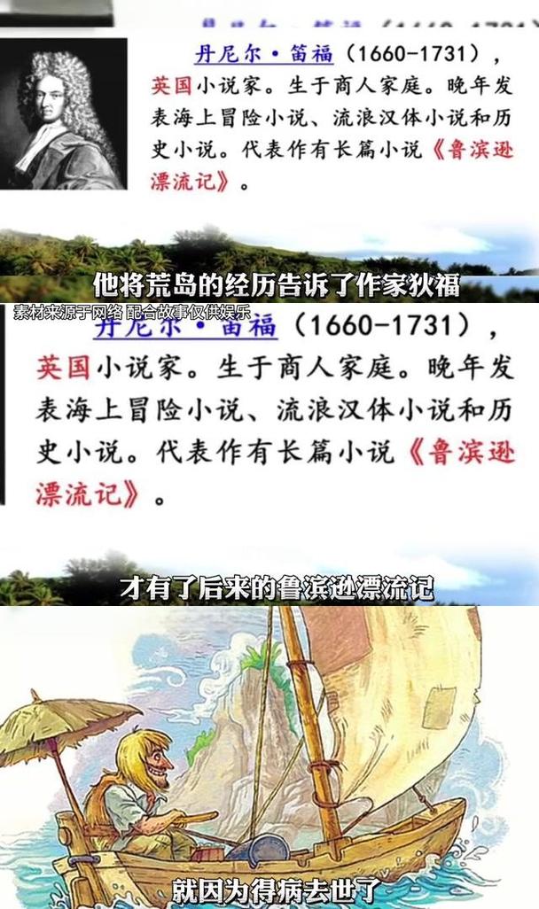 鲁滨逊漂流记,鲁滨逊漂流记作者